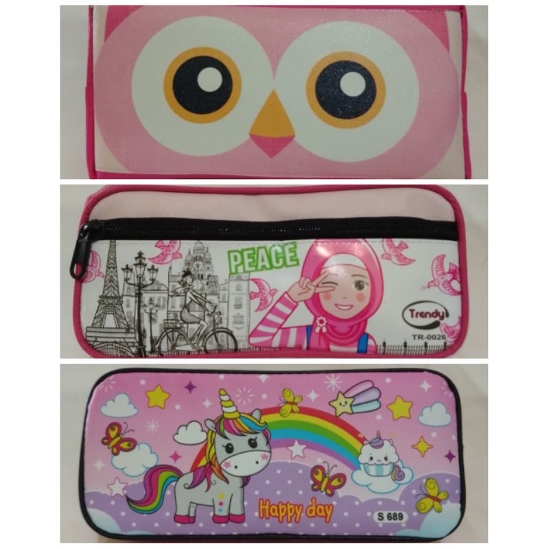 

Dompet Alat Tulis / Make Up Motif Kartun