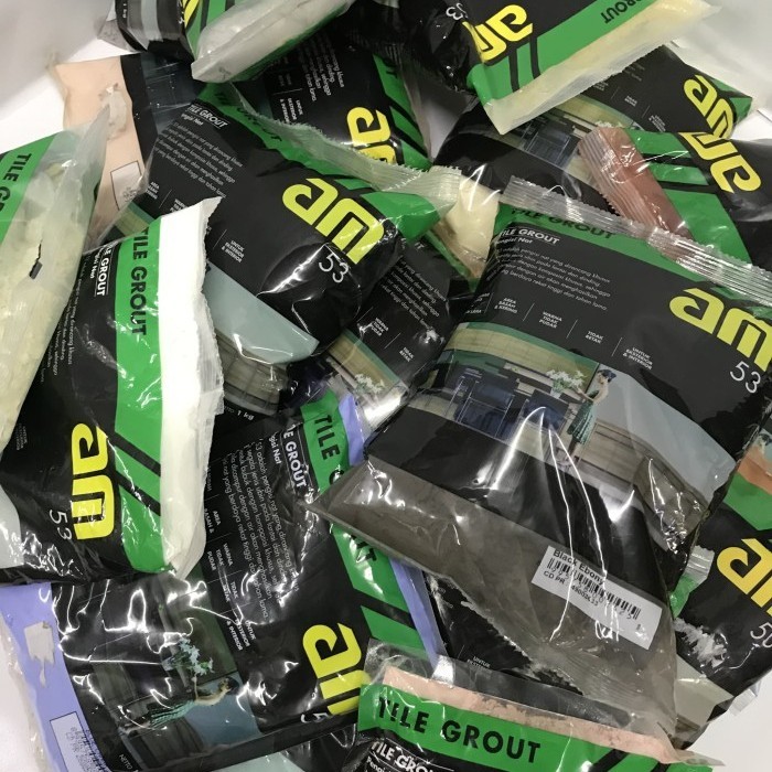 AM53 [ AM 53 ] semen nat keramik / auker nat keramik berbagai warna