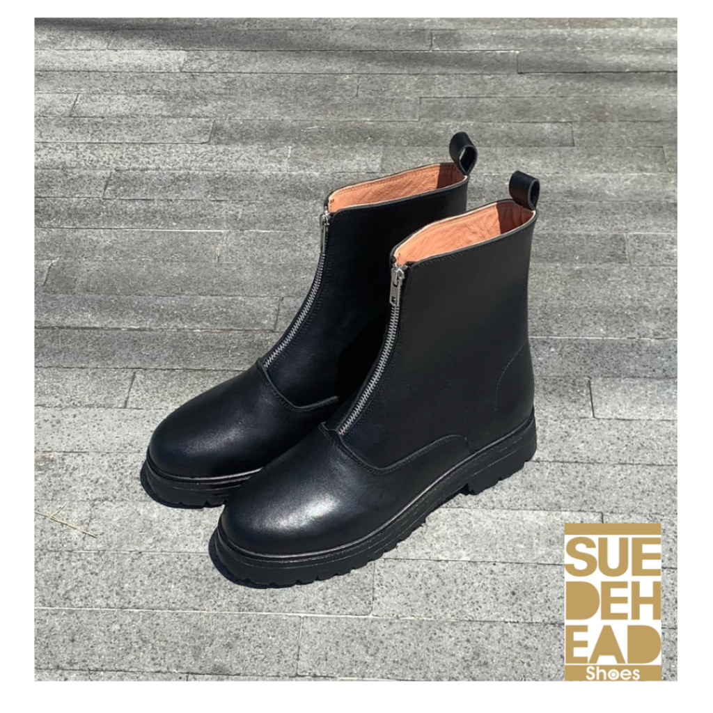 Suedehead Goods Zip Up Boots