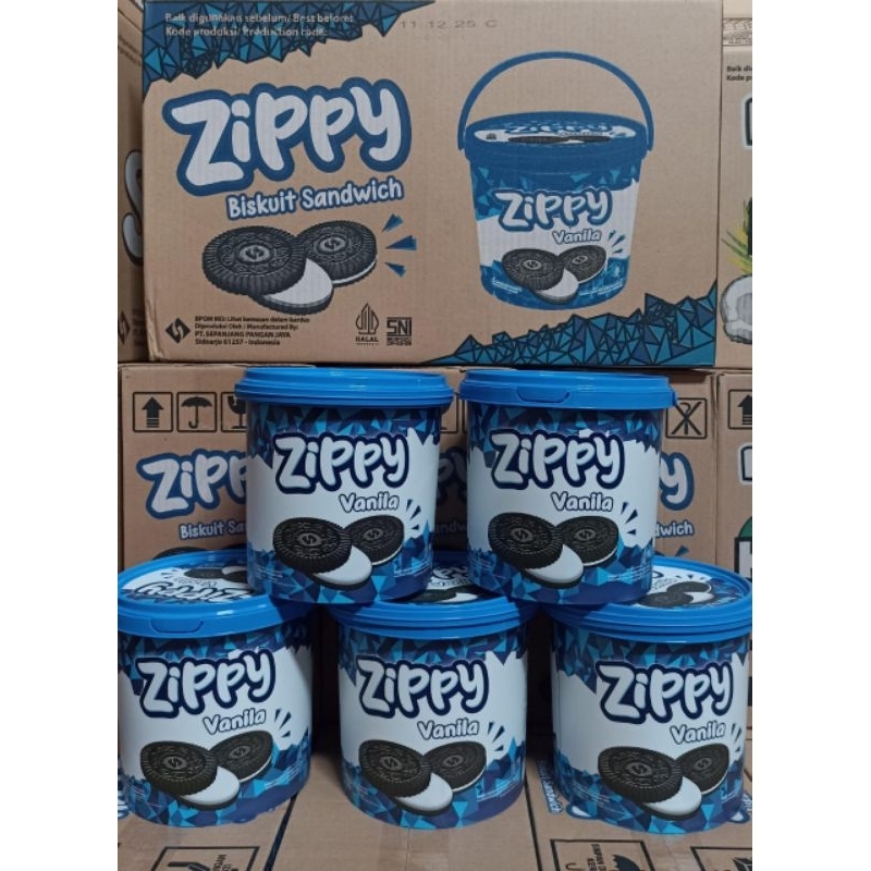 

Biskuit Lebaran Timba Zippy Sandwich 300gr