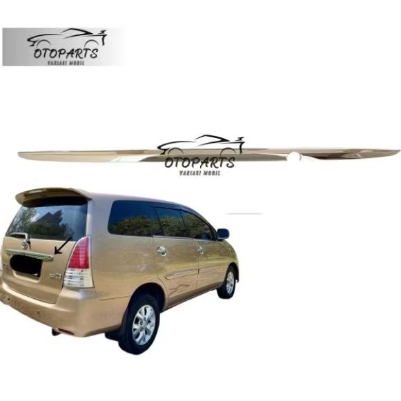 LIS TRUNKLID LIS BAGASI BELAKANG MOBIL KIJANG INNOVA TAHUN 2004-2008 CROM