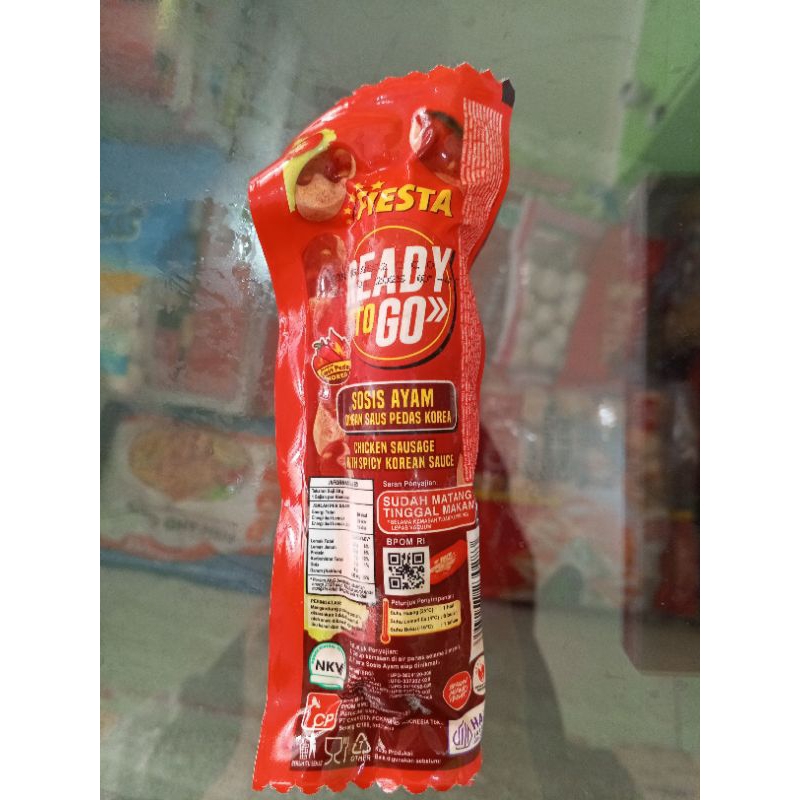 

fiesta single sosis saus pedas korea