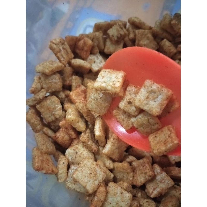 

krupuk tahu rambak pedas murah