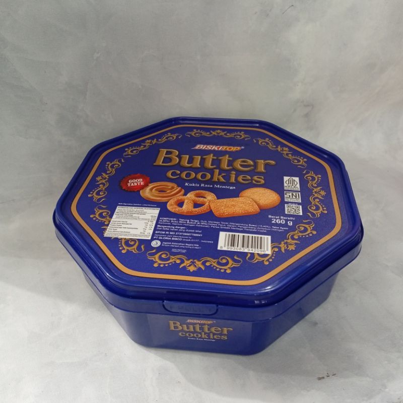 

Butter Cookies Kukis Menega Rasa Mengana (260g)