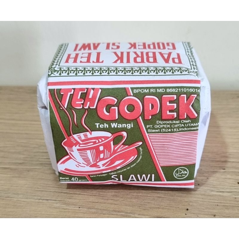 

Teh Gopek Slawi Tubruk Wangi 40gr