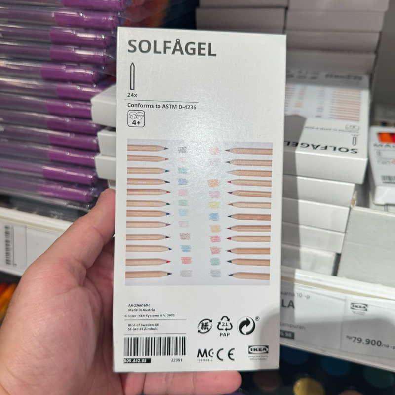 

Pensil Warna Solfagel IK3A (set 24 pcs)
