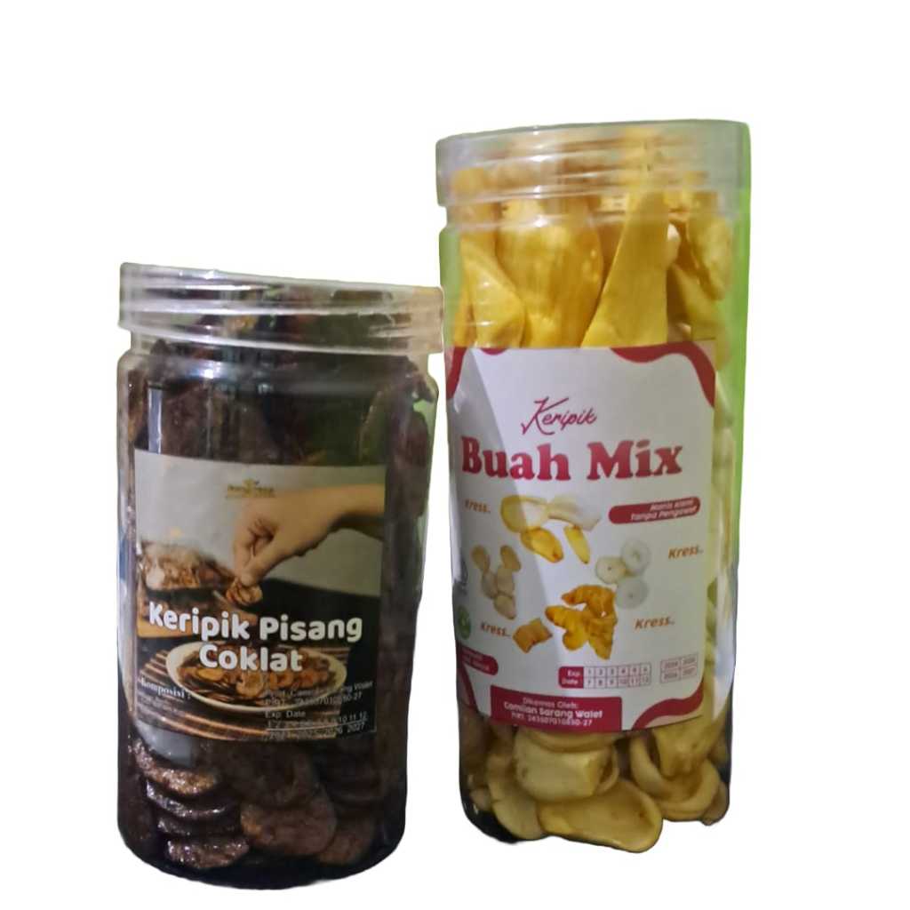 

Keripik Buah dan Sayur 1300ml Sarang Walet Oleh Oleh Khas Batu Malang