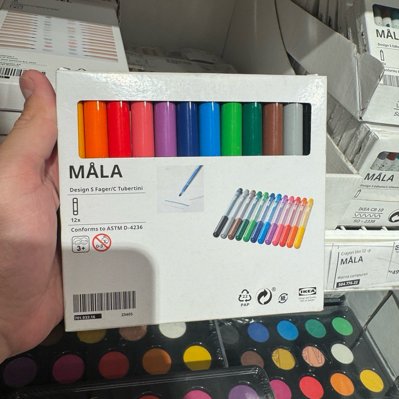 

Spidol Warna MALA IK3A (set 12 pcs)