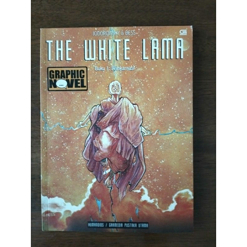 Graphic Novel The White Lama : Reinkarnasi.