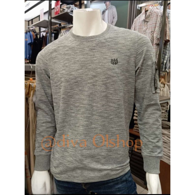 Promo sweater pria WATCHOUT JEANS ORIGINAL