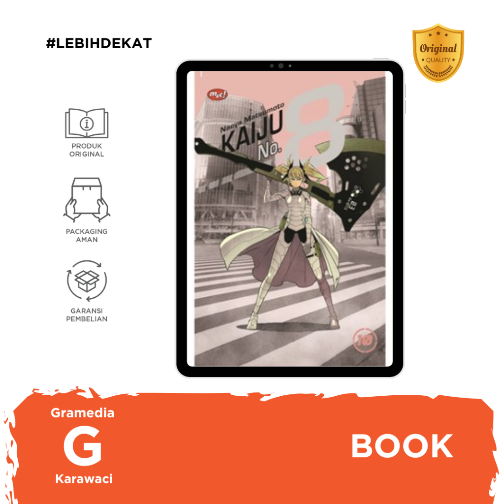 Gramedia Karawaci - Kaiju No. 8 Vol. 10