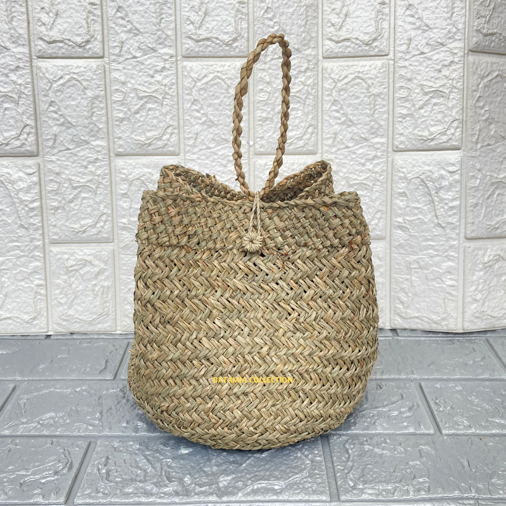 Tas Mendong Kepang Tas Handle Anyaman Etnik