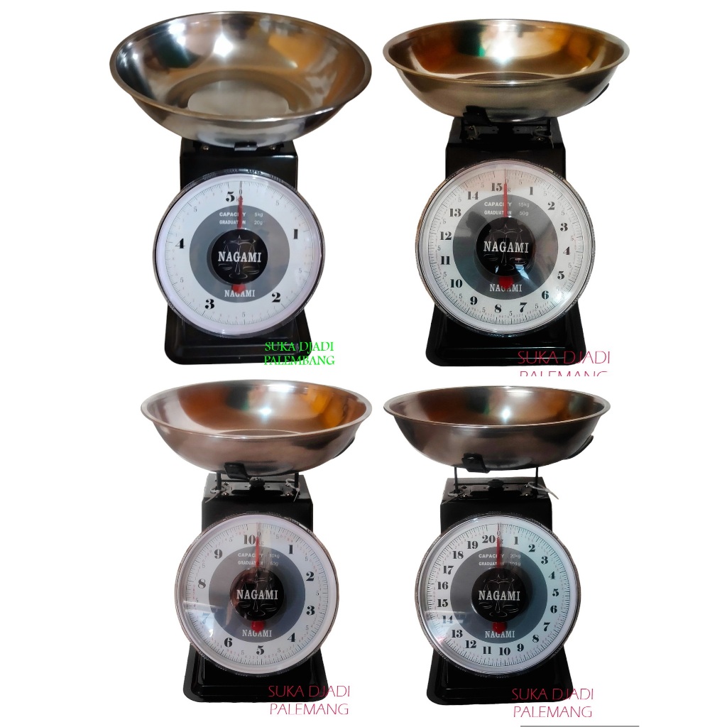 Timbangan Duduk merk Nagami 5Kg/10Kg/15Kg/20Kg