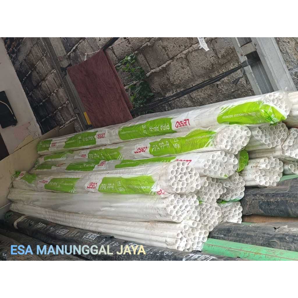 Pipa Conduit Lesso 20mm / Pipa Conduit 20mm Lesso / Pipa Listrik 20mm Lesso / Pipa Listrik 1/2" / Pi