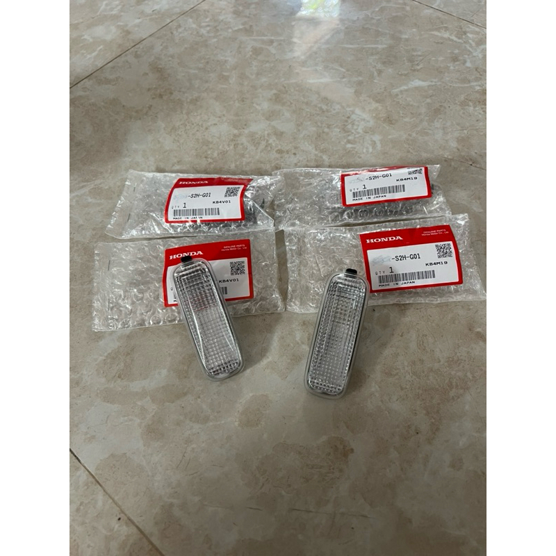 Lampu Sein Fender Civic Ferio Honda CRV RD1 albino Full Clear civic EK9 EK4 CRV RD1 tahun 1996 1999 