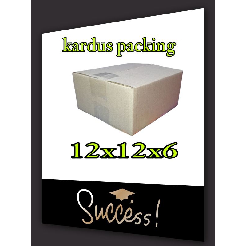 

kardus packing UK 12x12x6 kardus kecil kardus besar