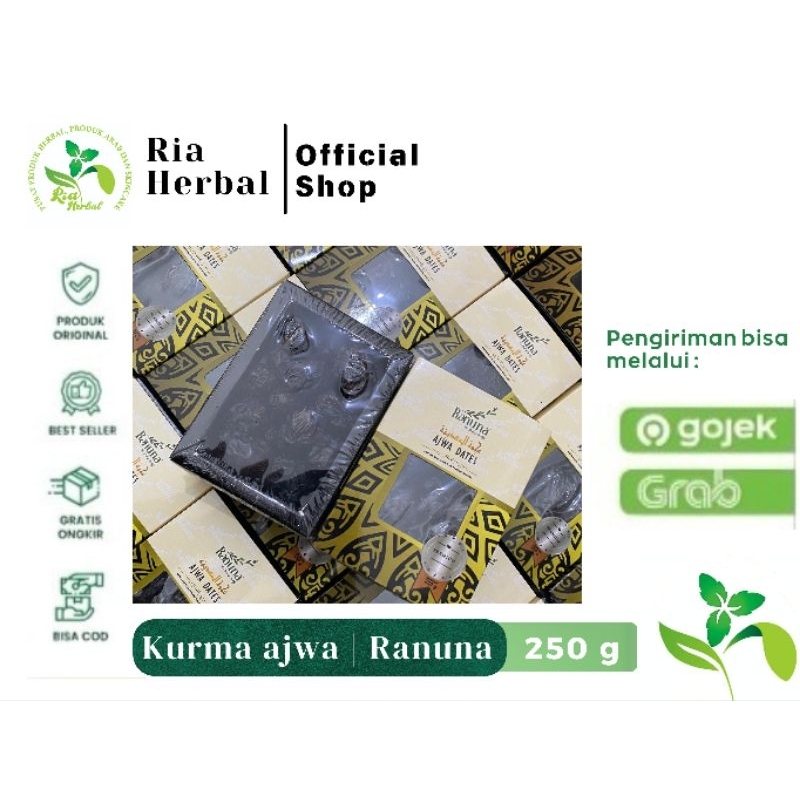 

Kurna ajwa organik Ranuna 250 gram