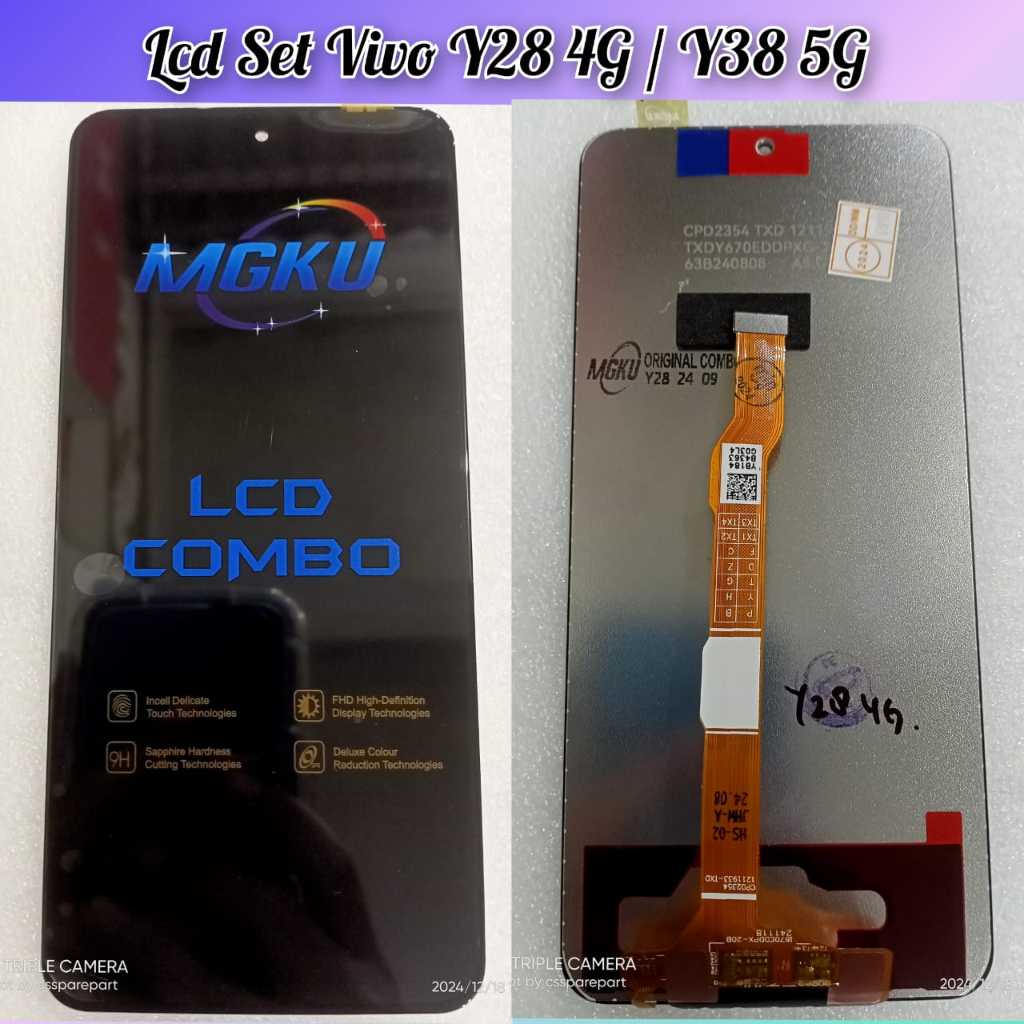 Lcd Set Vivo Y28 4G Y38 5G Lcd Fullset Vivo Y28 4G Y38 5G