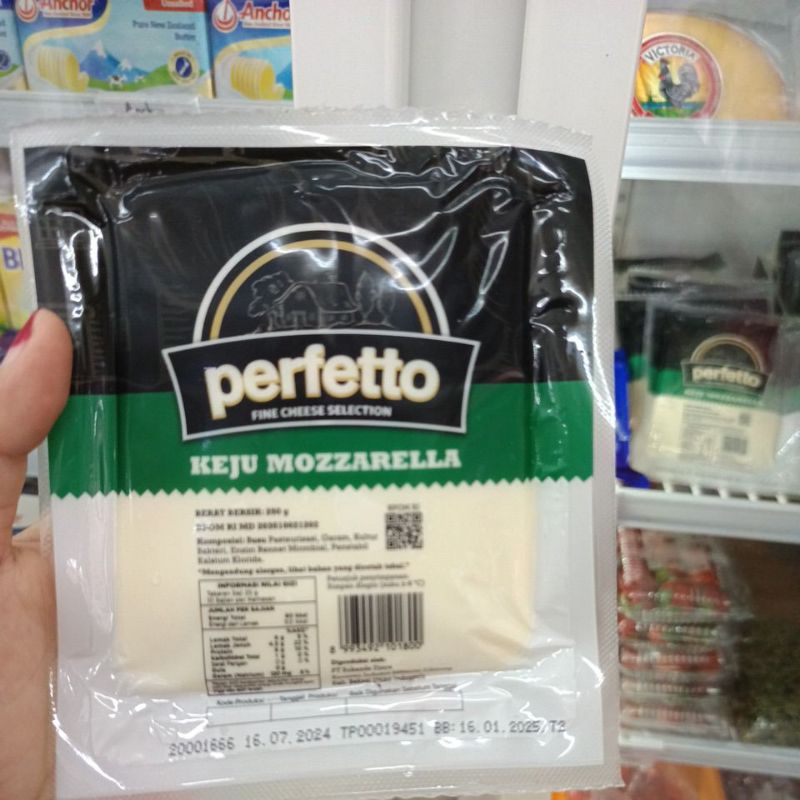 

PROMO PERFETTO KEJU MOZZARELLA 250gr EXP:16/02/25