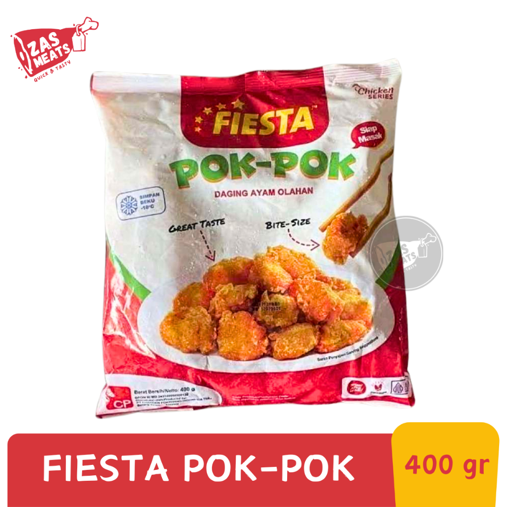 

FIESTA POKPOK 400GR | Fiesta Pok Pok Chicken 400 gram | Ayam Goreng Cepat Saji