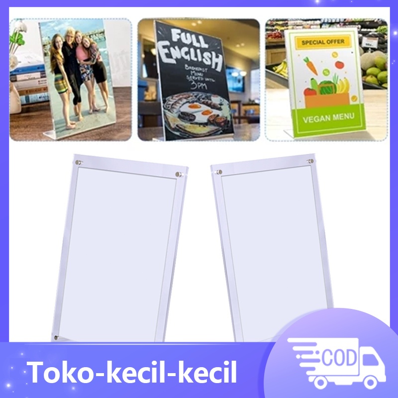 Bingkai Sertifikat Acrylic Photo Frame Table Top
