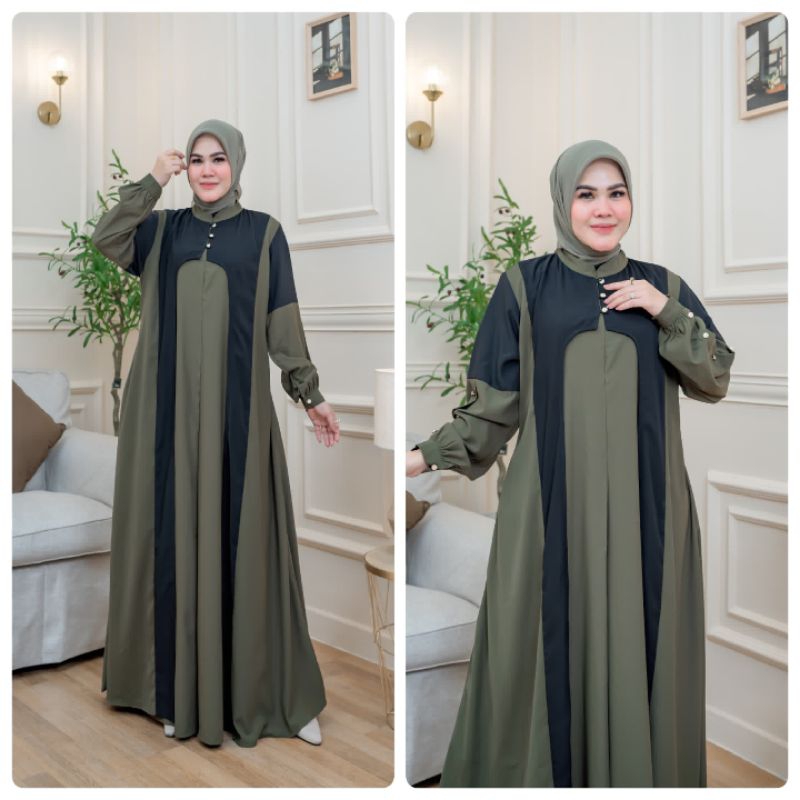 RIFA DRESS ONLY ORI BY ARSYAKAYLA BUSUI FRIENDLY