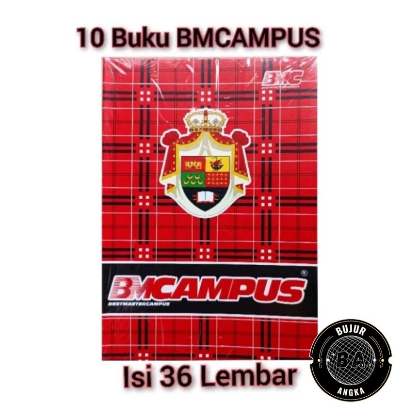 

(PER PCS) BUKU TULIS BMC CAMPUS ISI 36 LEMBAR