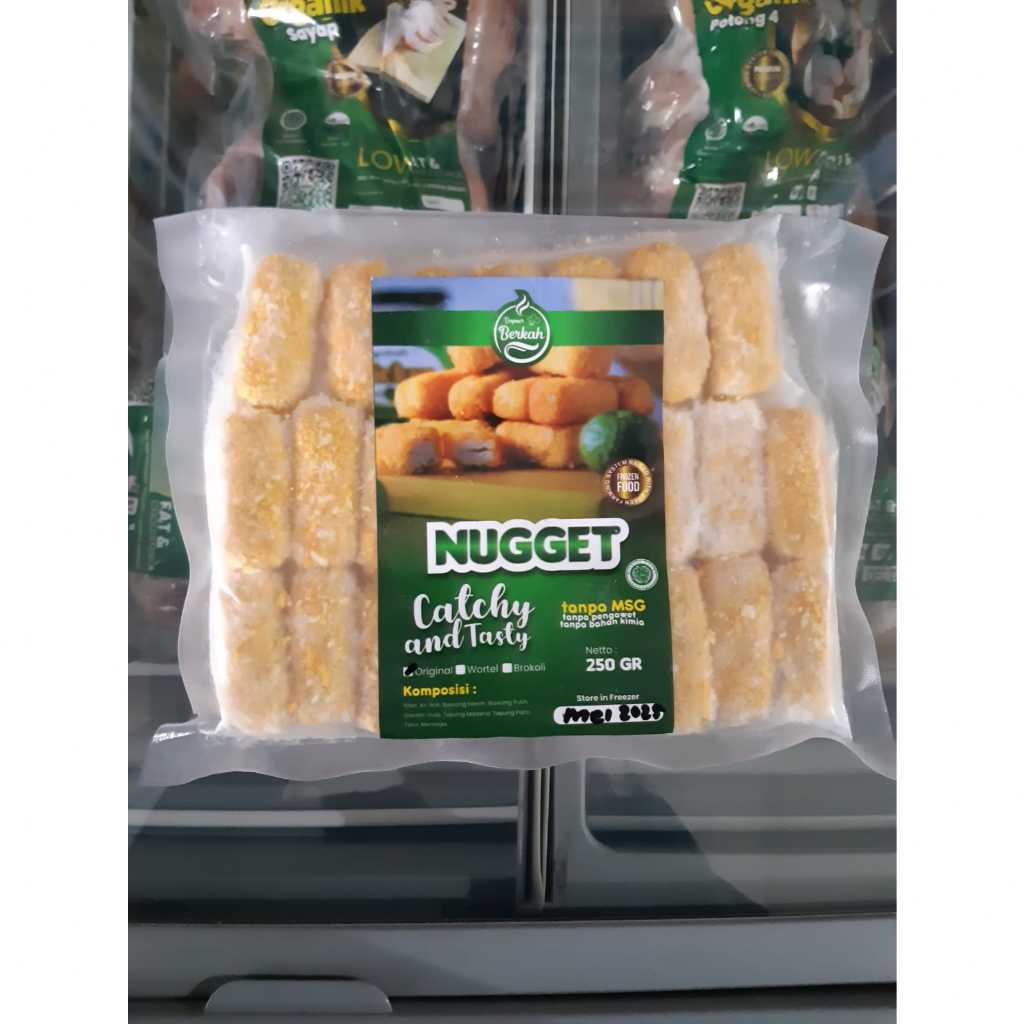 

Nugget Ayam Organik Berkah Chicken 250 gr