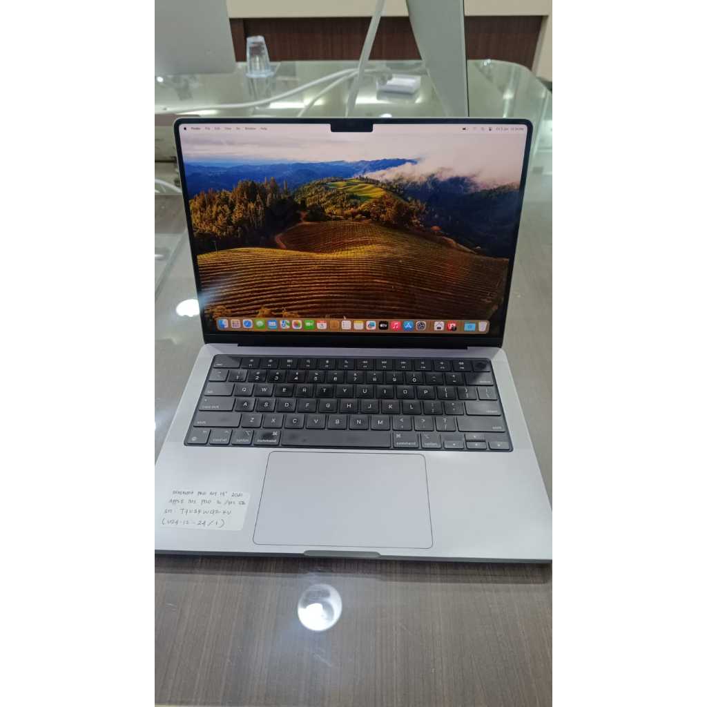 MACBOOK PRO M1 14INCH 2021 16GB/512GB SILVER