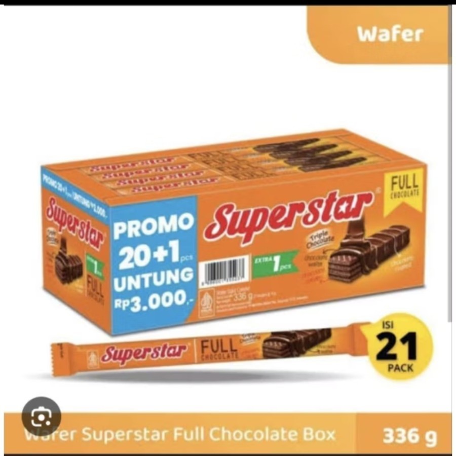 

roma superstar wafer isi 20 pcs