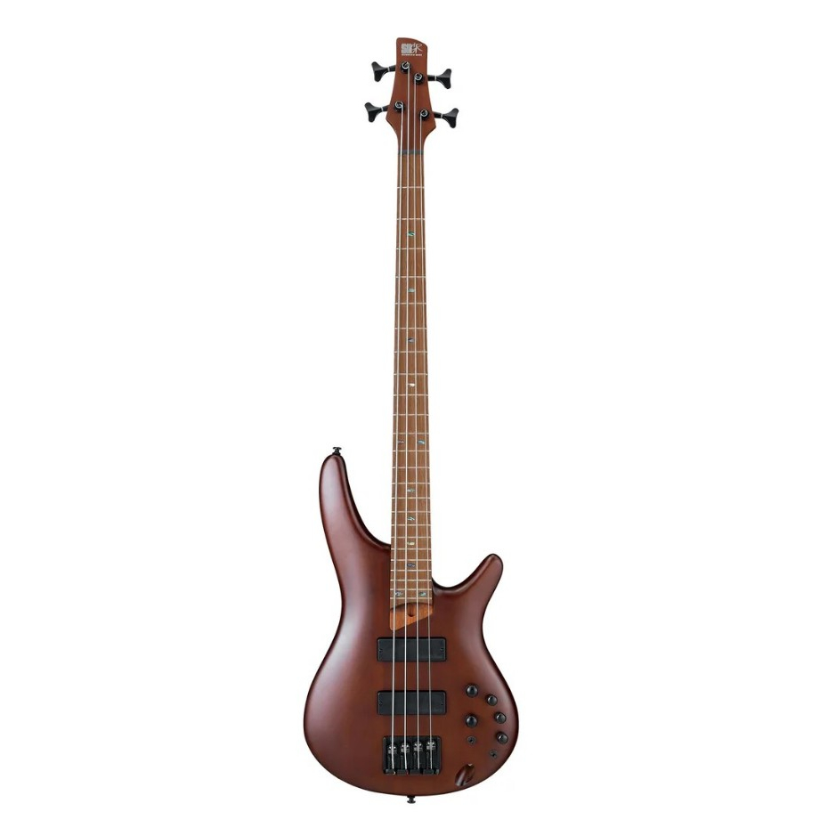 I01-SR500E-BM Ibanez Premium SR500E-BM Electric Bass Guitar, Brown Mahogany