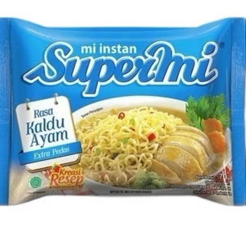

Super Mi instan rasa Kaldu Ayam 60g