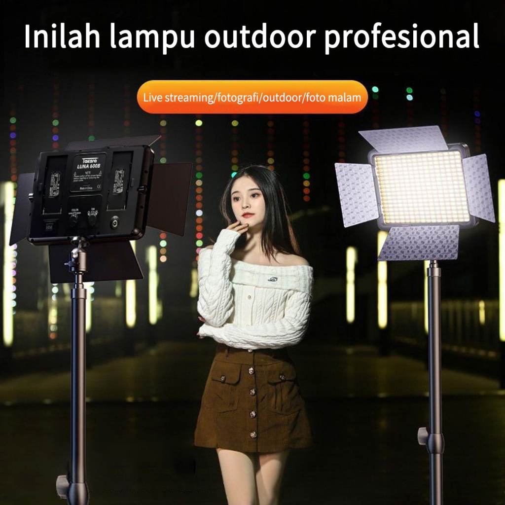 Lampu Fotografi Live Streaming Lampu Fotografi Lampu LED Video Light