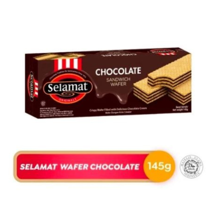 

WAFER SELAMAT ( BOX )145GRAM/SANDWICH/WAFER