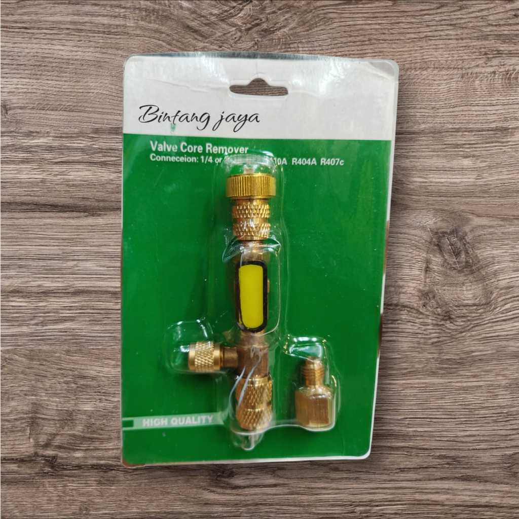valve core remover alat cabut buka pentil Ac R22 R32 R410 R134