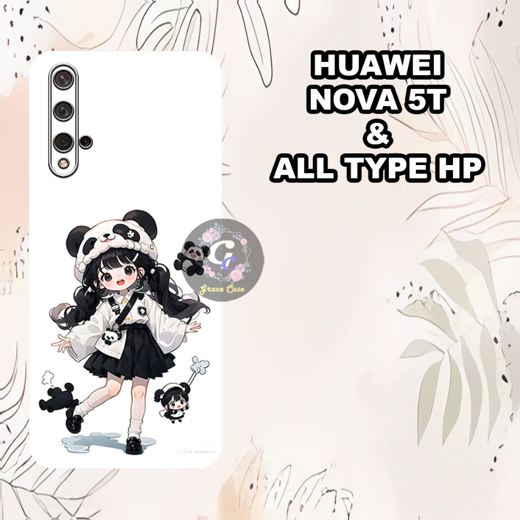 (GC22) Softcase karet Hp HUAWEI NOVA 5T Terbaru 2024 | Case Motif CEWEK | Case  Hp HUAWEI NOVA 5T   