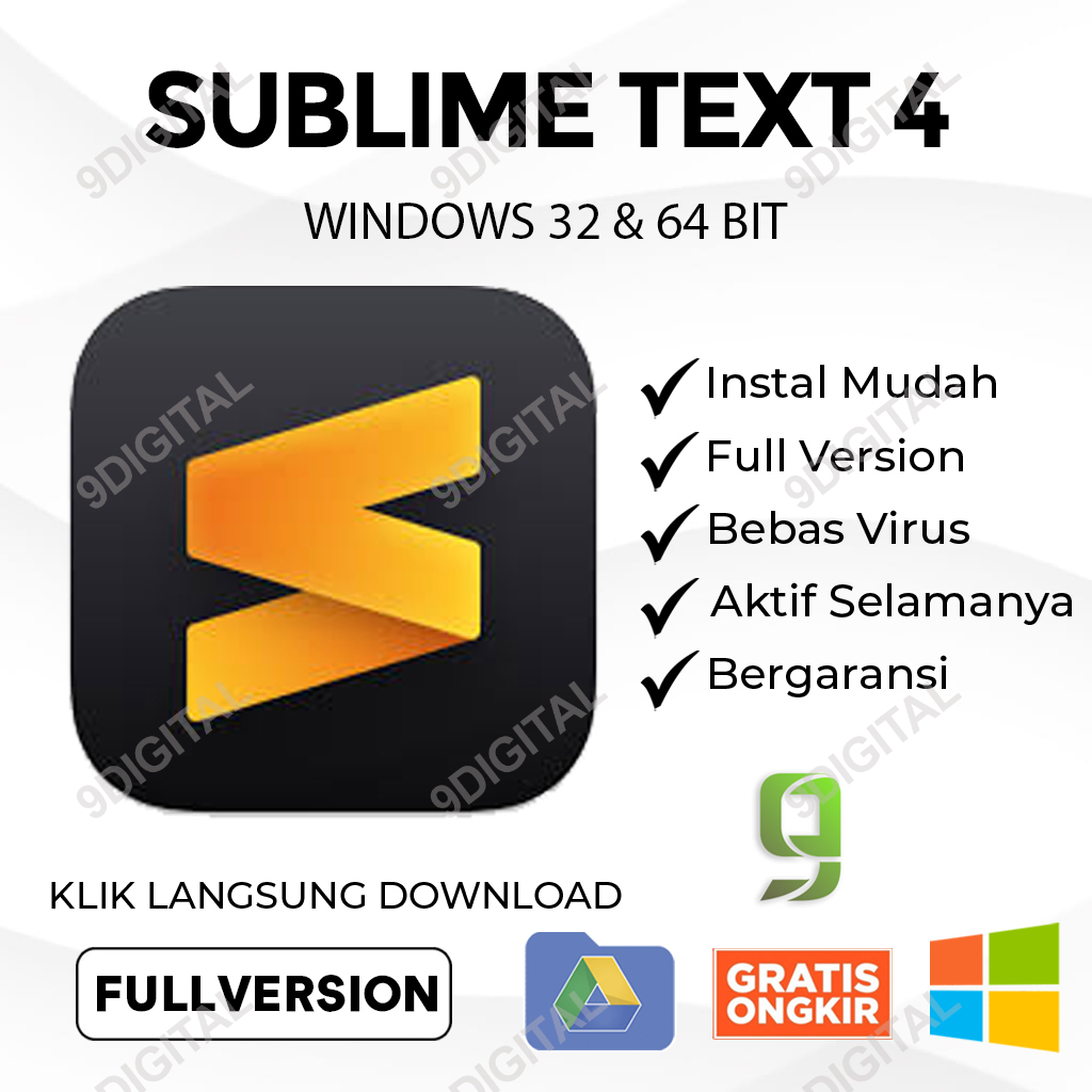 SUBLIME TEXT 4 Full Version Lifetime