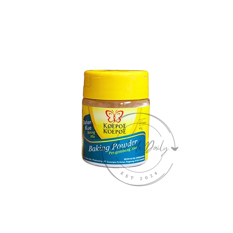 

KOEPOE KOEPOE BAKING POWDER 45 GR