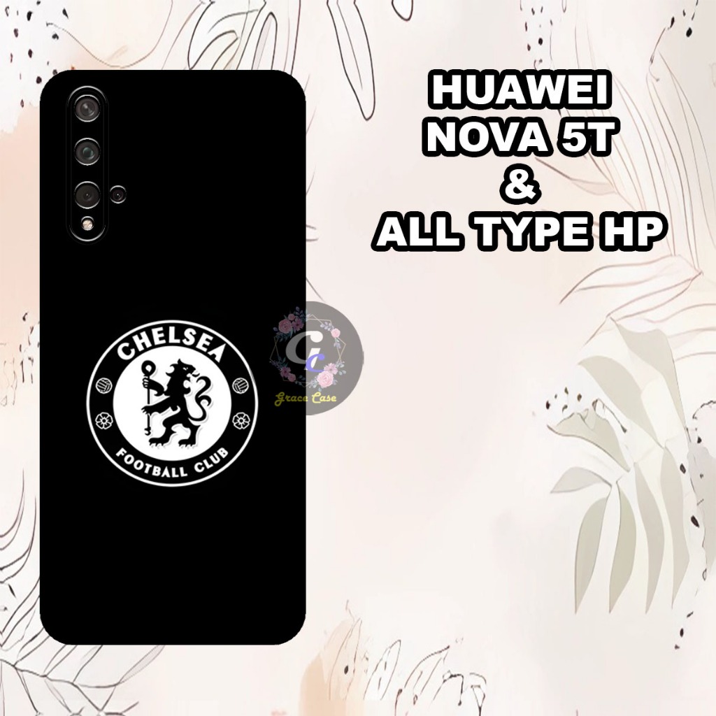 (GC32) Softcase karet Hp HUAWEI NOVA 5T Terbaru 2024 | Case Motif BOLA | Case  Hp  HUAWEI NOVA 5T   