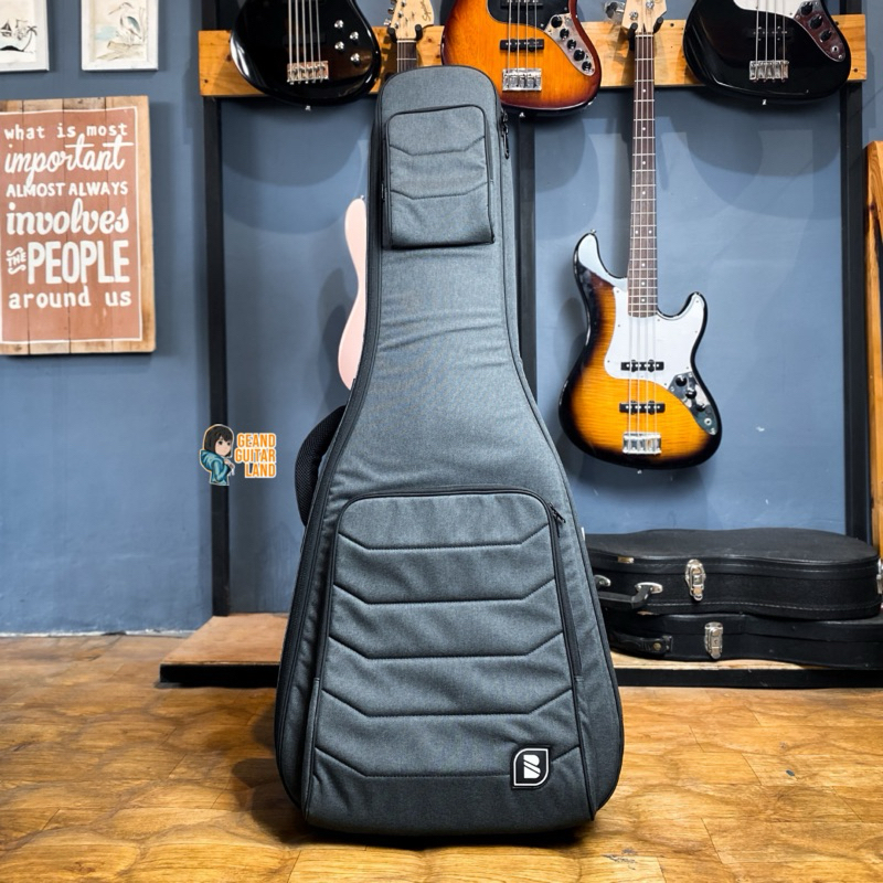 DBM X Gigbag Acoustic Guitar Case in Grey