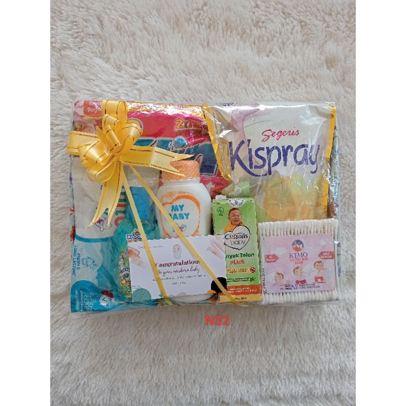 Parcel Bayi Paket Sabun Lengkap Hampers Baby Newborn Perempuan Laki Laki N32