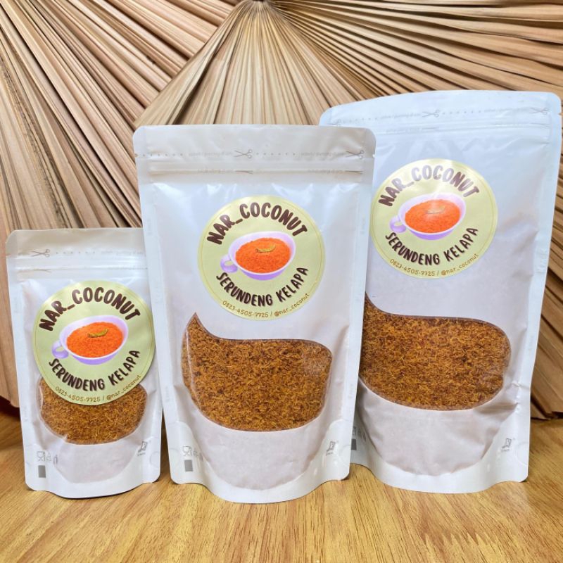 

SERUNDENG KELAPA MANTUL BUMBU KHAS MAKASSAR