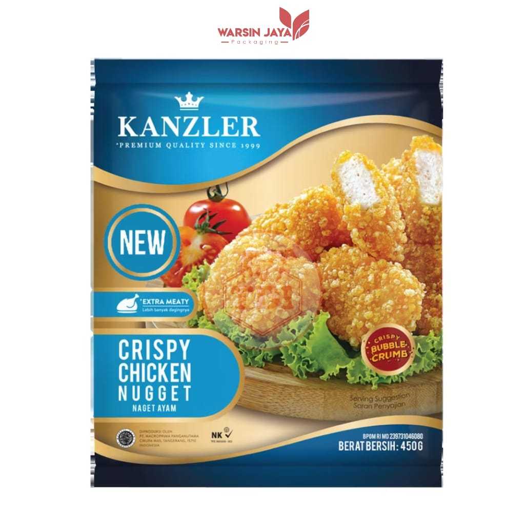 

KANZLER CRISPY CHICKEN NUGGET 450g - BUBBLE CRUMB