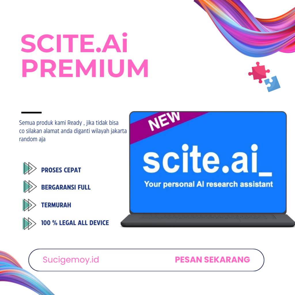Scite Ai - ChatGPT For Research Premium 1 bulan