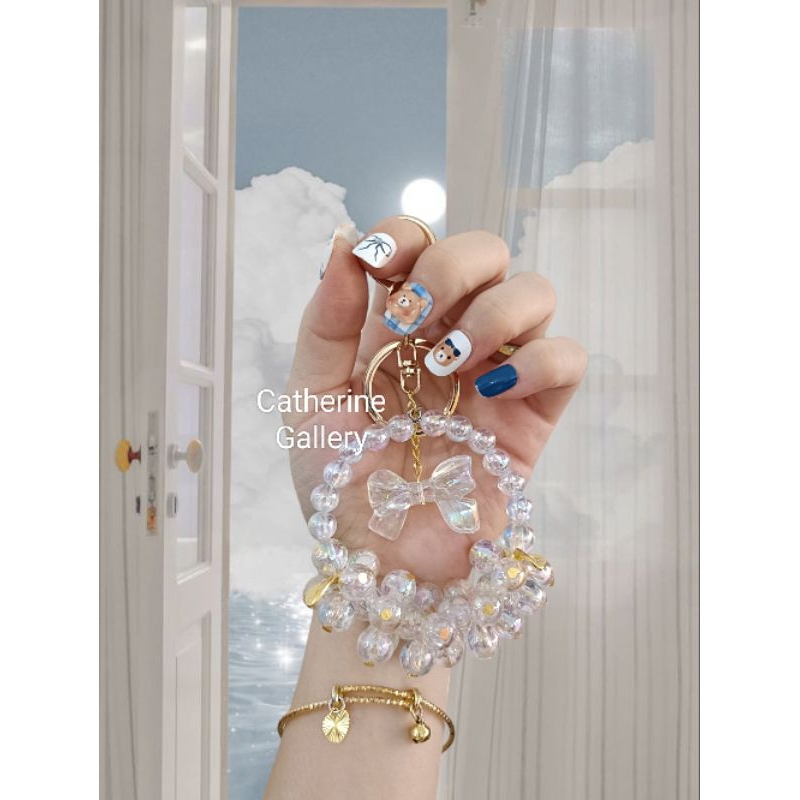 Gantungan Kunci Elena Mutiara / Gantungan Tas Elena Mutiara