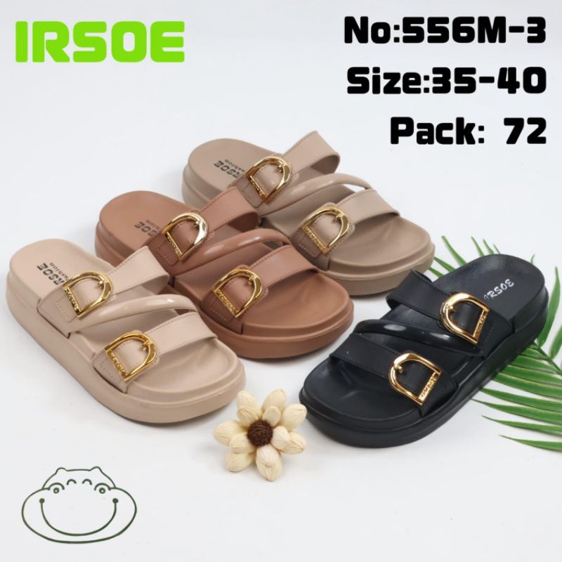 sandal slop irsoe wanita terbaru