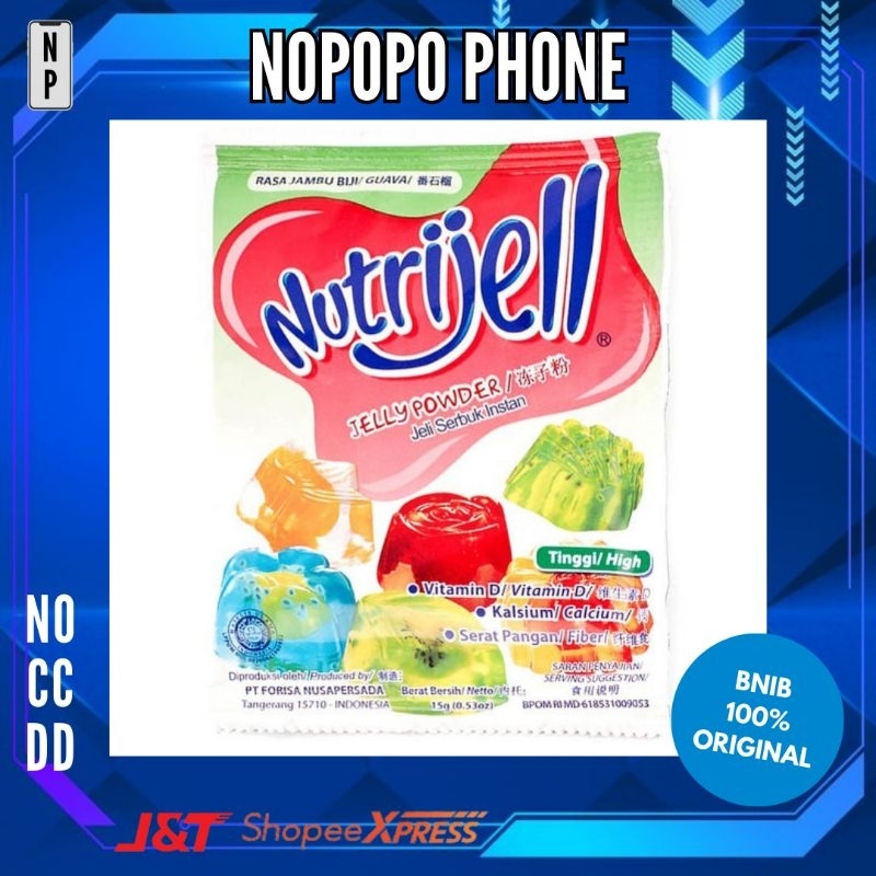 

Nutrijell Agar-agar Varian Jambu Biji 15 gr