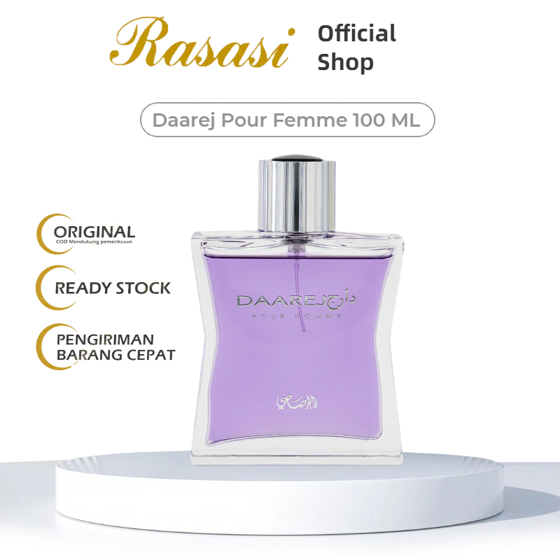 Rasasi Official Store/Rasasi Daarej Pour Femme 100 ML/rasasi parfum/parfum rasasi/parfum rasasi daar