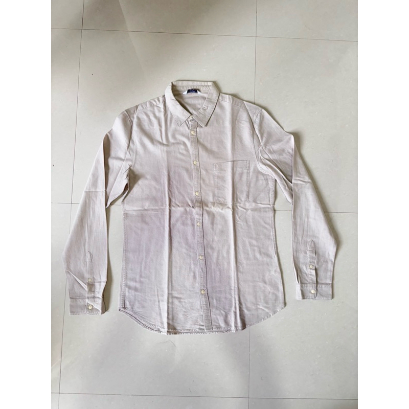 Kemeja long shirt Bershka original size L