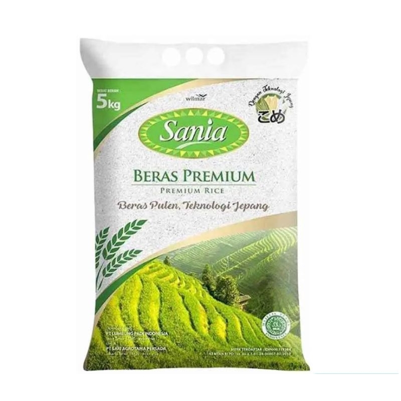 

Beras sania 5 kg